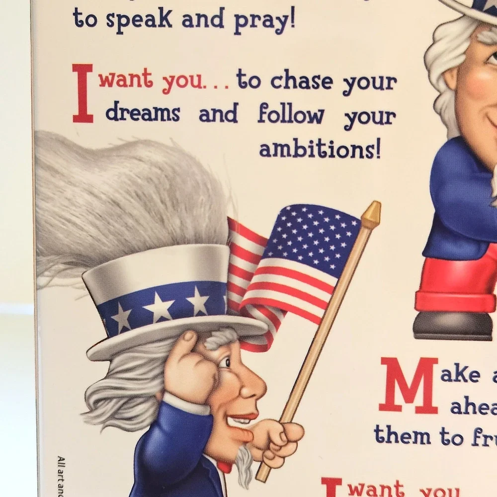 Uncle Sam Troll Doll AmerICONS Li’l Sam Wild Hair NIB Patriotic USA 250th Gift